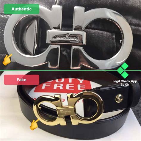 salvatore ferragamo belts fake vs real|authentic ferragamo belt.